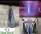 Blue fountain (2pcs)